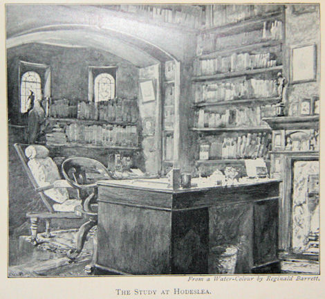 studyhux93 Huxley's study - painted in 1893