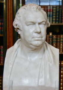 Sir Joseph Banks bust in the British Museum