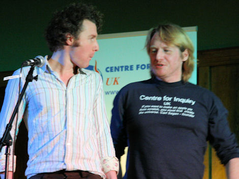 Ben Goldacre (left) and John Law