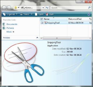 download snipping tool for windows vista