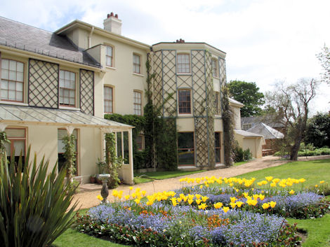 Down House - rear from the garden (photo Tim Jones)