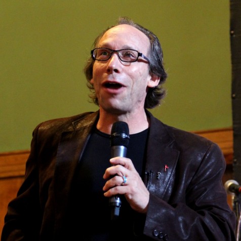 Lawrence Krauss at Conway Hall 16th October 2011. Photo by Tim Jones