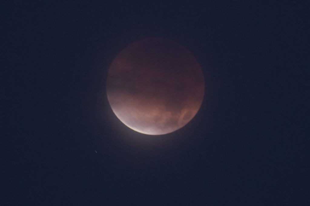 Lunar Eclipse, 10th Dec 2011, 6.08 PST, Los Angeles (Photo:Tim Jones)