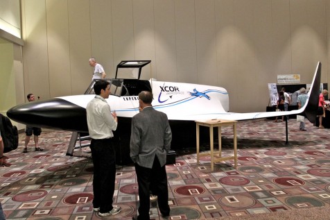 XCOR Lynx at Planetfest Pasadena (Photo: Tim Jones)