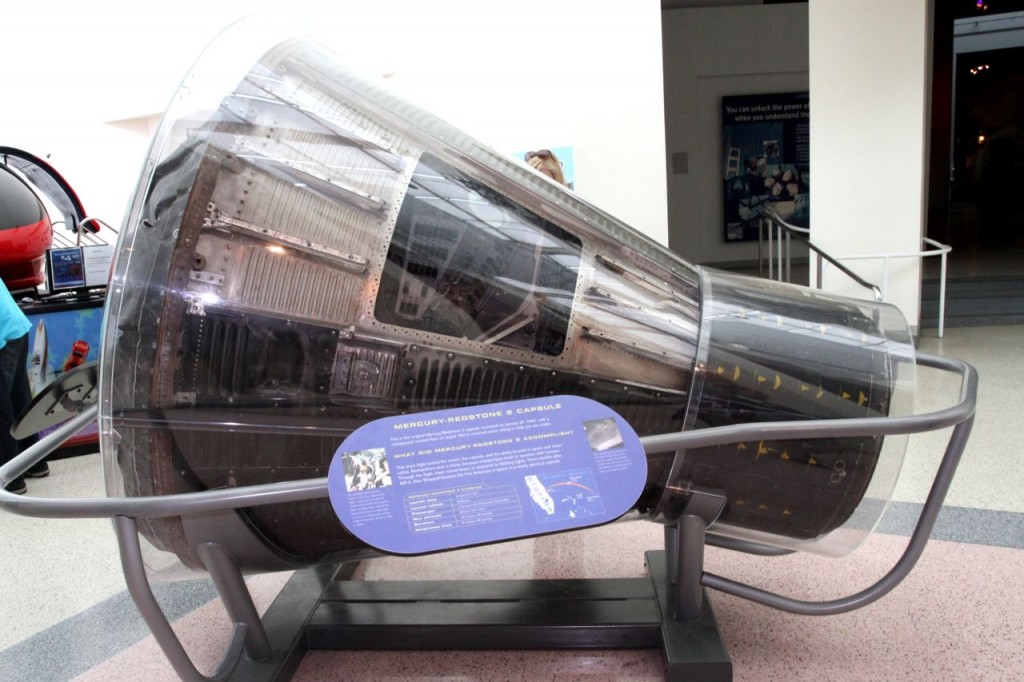 Mercury-Redstone 2 Capsule (Photo: Tim Jones. Taken at California Science Center)