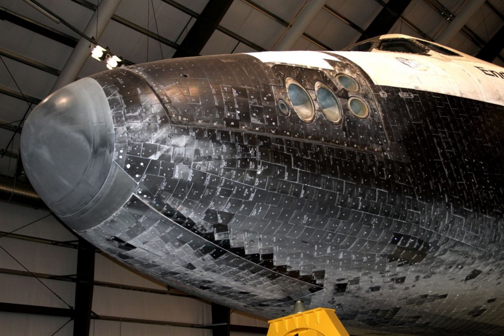 Tiles (part of Space Shuttle Thermal Protection System TPS) ©Tim Jones