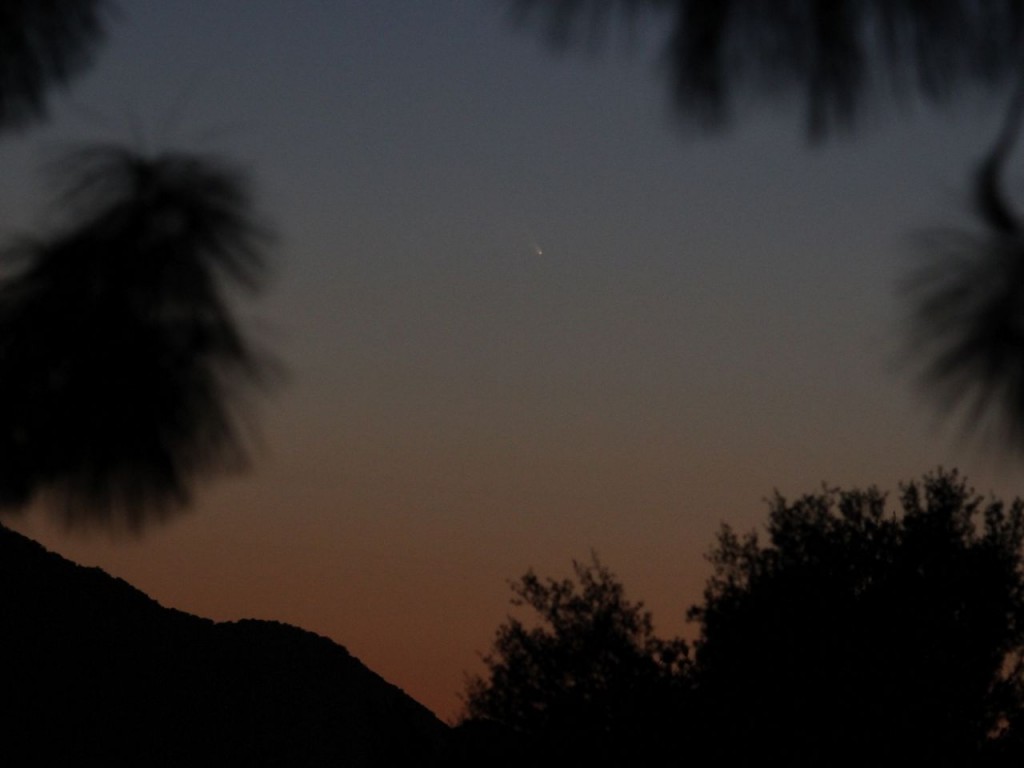 Comet PANSTARRS c/2011 L4 10/03/2013 19:30 PST Los Angeles ©Tim Jones