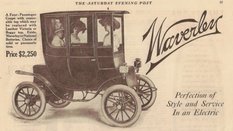 1910 Waverley Coupe. The sort of thing Hale was up against. 