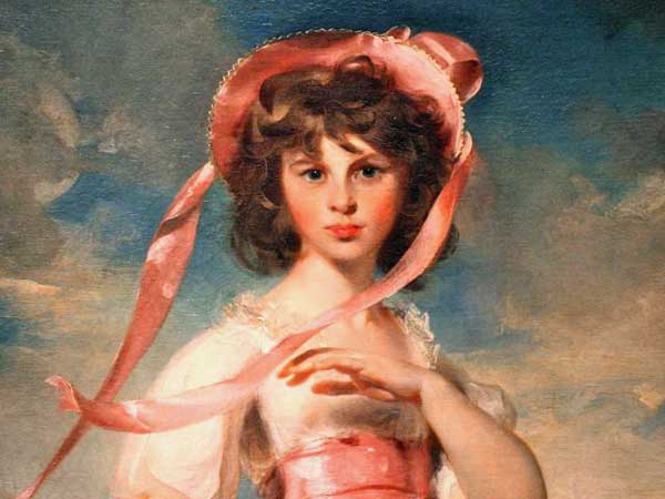 Thomas Lawrence's 'Pinkie' at the Huntington Library. ©Tim Jones